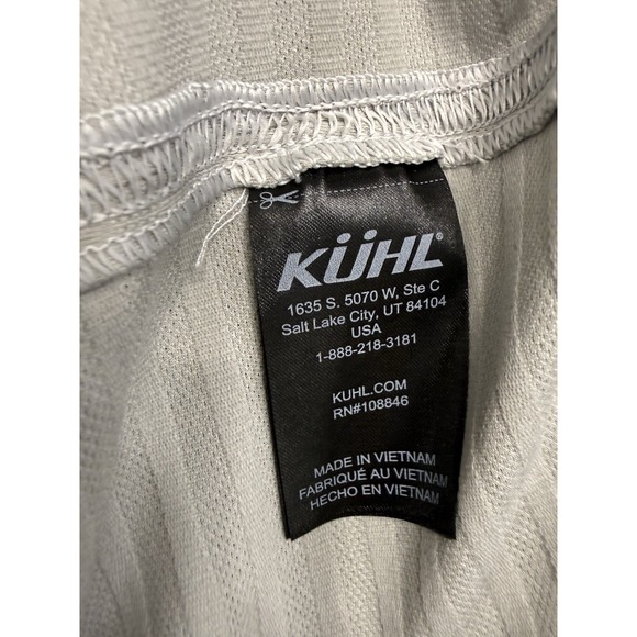 New KUHL Engineered Airkuhl Hoody Mens Large Color Cloud Gray UPF 50+ - Picture 7 of 7